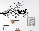 Écureuils sur un arbre